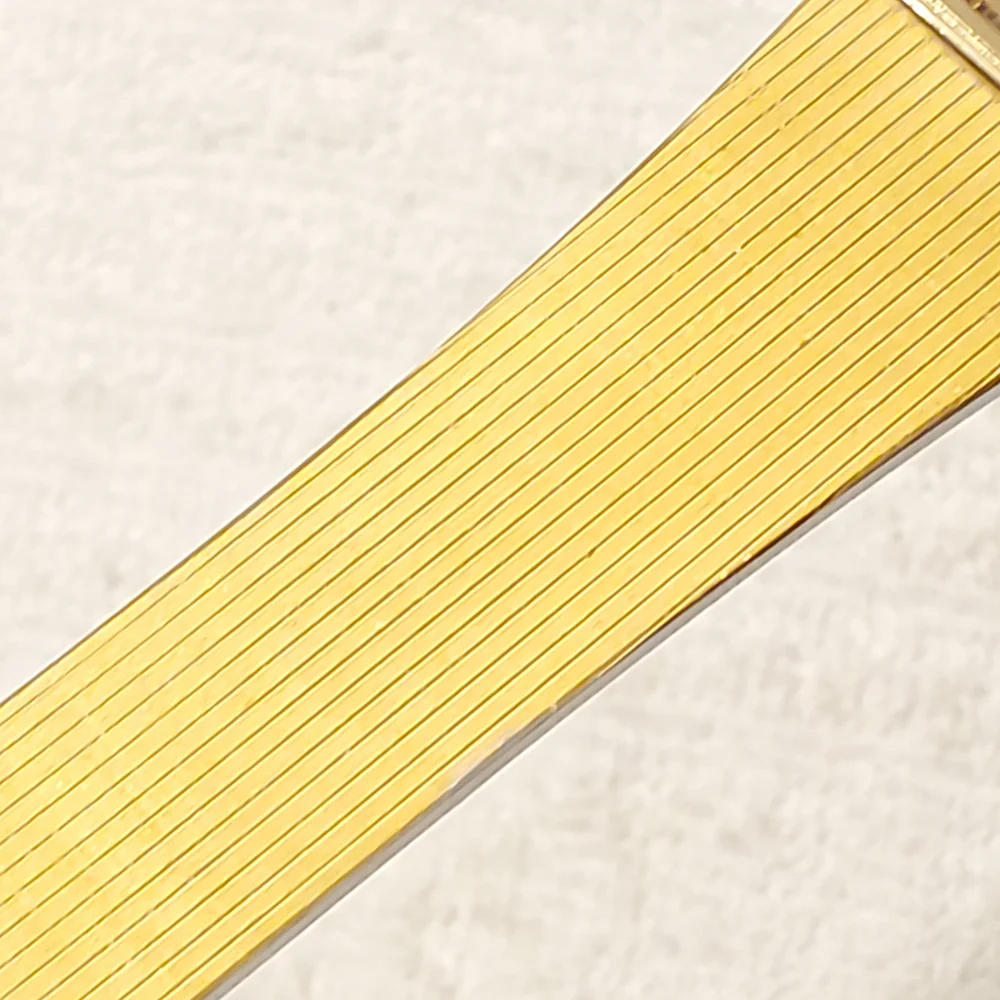 Vintage Seiko Men's 1 Diamond Dial Gold Plated Tank Quartz Watch 5 Jewels SS